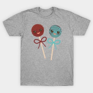 Sweet Cake pops with bow T-Shirt